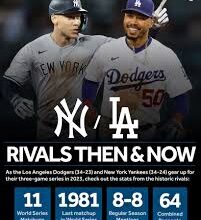 dodgers vs yankees match player stats