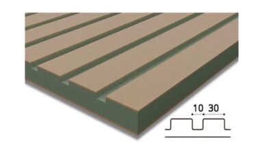 adding ribbed MDF wall panels